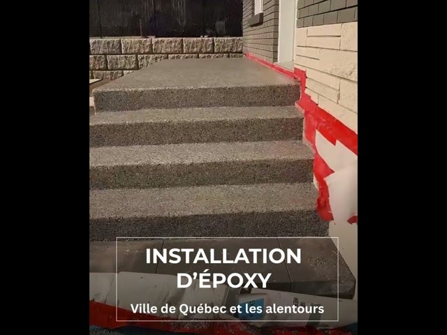 Vidéo de réalisation époxy